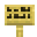 Bambusschild