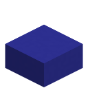 Blaue Betonstufe