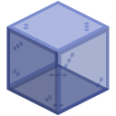 Blaues Glas