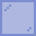 Blaue Glasscheibe