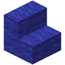 Blaue Wolltreppe