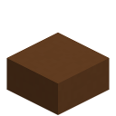 Braune Betonstufe
