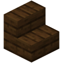 Schwarzeichenholztreppe