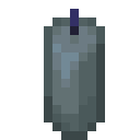 Graue Kerze