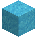 Hellblauer Trockenbeton