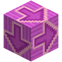 Magenta glasierte Keramik