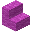 Magenta Wolltreppe