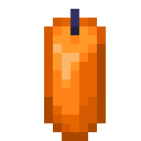 Orange Kerze