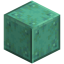 Oxidierter Kupferblock