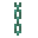 Oxidierte Kupferkette