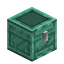 Oxidierte Kupfertruhe