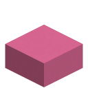 Rosa Betonstufe