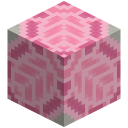 Rosa glasierte Keramik