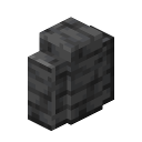 Polierte Tiefenschiefermauer