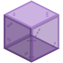 Violettes Glas
