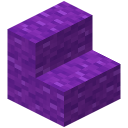 Violette Wolltreppe