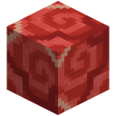 Rote glasierte Keramik