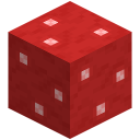 Roter Pilzblock