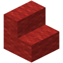 Rote Wolltreppe