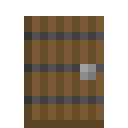 Fichtenholztür