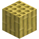 Geschälter Bambusblock